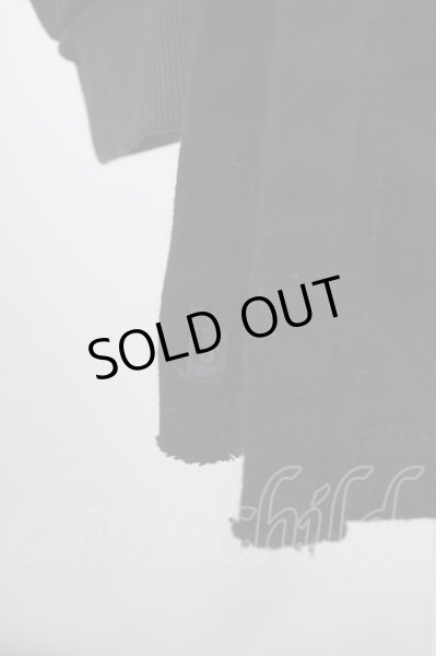 画像7: KMRii / pullover カットソー 3 ブラック T-25-10-07-028-KM-to-YM-ZT073 (7)