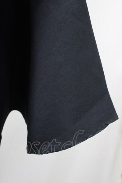 画像4: CavariA / ワイドシルエット半袖BIGシャツ 44 ブラック T-25-10-07-029-Ca-sh-YM-ZT073 (4)