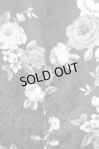 画像5: TORNADO MART / フラワージャガードシャツ M ブラック T-25-10-07-031-TO-sh-YM-ZT (5)