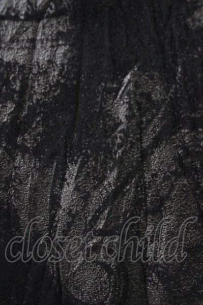 画像5: FUGA / ペイズリーコーティングクインクルシャツ 44 ブラック T-25-10-07-032-FU-sh-YM-ZT073 (5)