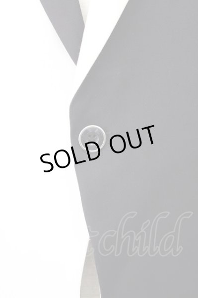 画像5: REGIEVO / １Bピークドジャケット M ホワイトｘブラック T-25-10-07-035-RE-ja-YM-ZT (5)