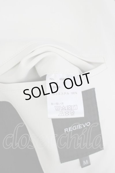 画像11: REGIEVO / １Bピークドジャケット M ホワイトｘブラック T-25-10-07-035-RE-ja-YM-ZT (11)