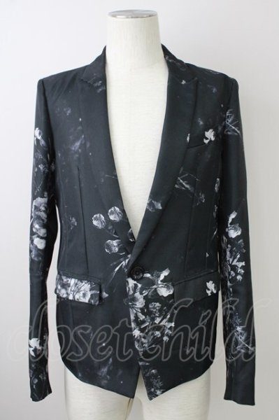 画像1: CIVARIZE / All patterned テーラードジャケット 44 ブラック T-25-10-07-036-CI-ja-YM-ZT (1)
