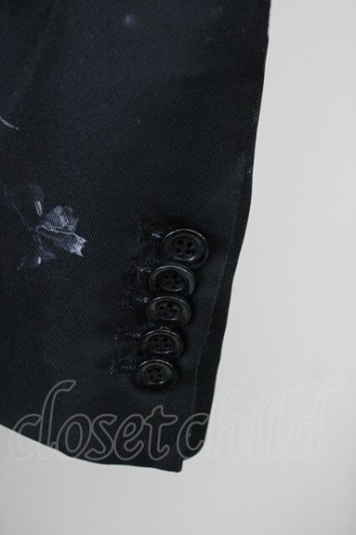 画像6: CIVARIZE / All patterned テーラードジャケット 44 ブラック T-25-10-07-036-CI-ja-YM-ZT075 (6)