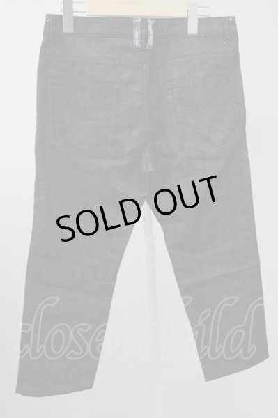 画像2: semantic design / シャドーアーガイルクロップドパンツ M ブラック T-25-10-07-038-SE-pa-YM-ZT075 (2)