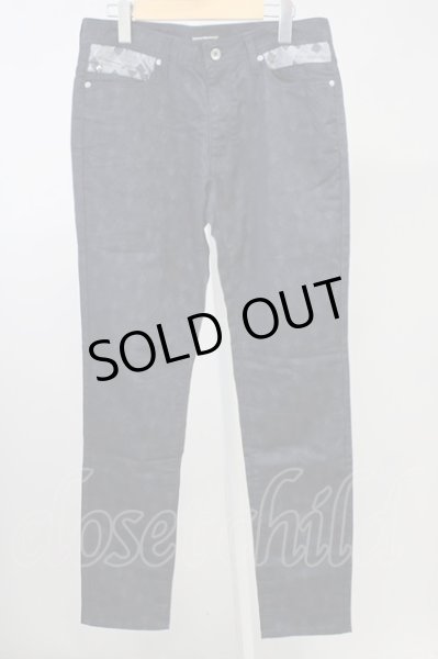 画像1: semantic design / シャドーアーガイルパンツ M ネイビー T-25-10-07-039-SE-pa-YM-ZT075 (1)