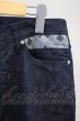 画像4: semantic design / シャドーアーガイルパンツ M ネイビー T-25-10-07-039-SE-pa-YM-ZT (4)