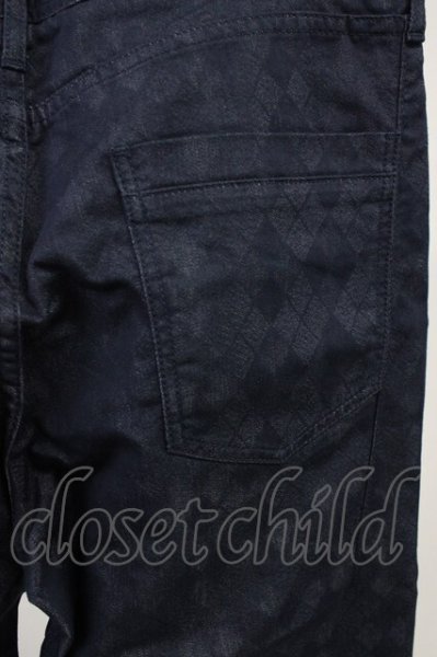 画像6: semantic design / シャドーアーガイルパンツ M ネイビー T-25-10-07-039-SE-pa-YM-ZT075 (6)