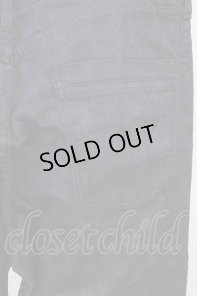 画像6: semantic design / シャドーアーガイルパンツ M ネイビー T-25-10-07-039-SE-pa-YM-ZT075 (6)