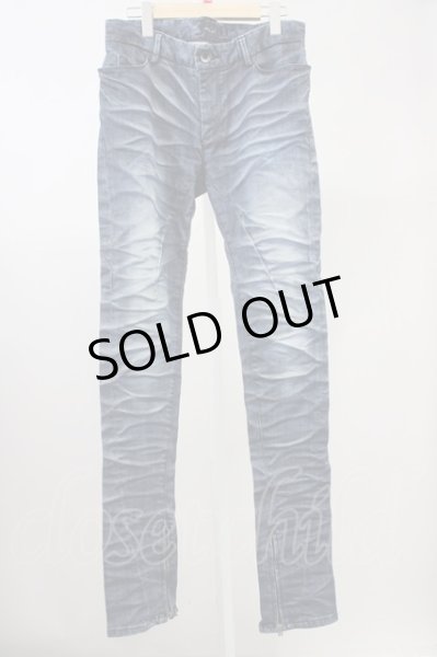 画像1: JOHNNY WOLF / EAST END-KUMADORI 2WAYデニムパンツ 2 インディゴ T-25-10-07-040-JO-pa-YM-ZT075 (1)