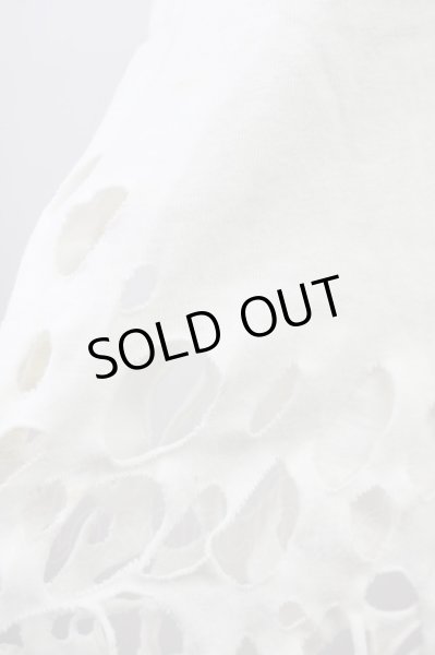 画像5: CIVARIZE / バタフライプリントオパールダメージタンクトップ 44 ホワイト T-25-10-07-005-CI-to-YM-ZT (5)