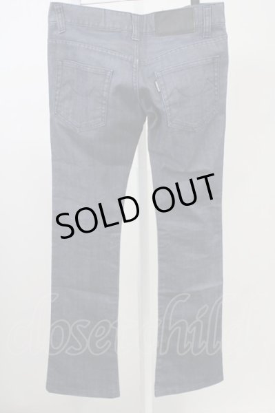 画像2: TORNADO MART / コーティングシューカットデニムパンツ S ブルー T-25-10-07-043-TO-pa-YM-ZT (2)