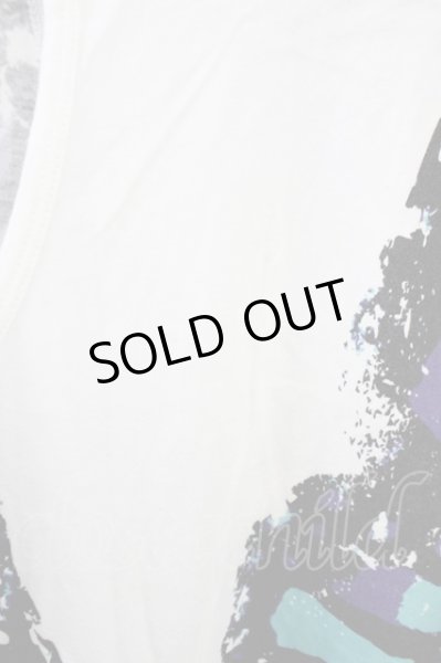 画像6: CIVARIZE / バタフライプリントオパールダメージタンクトップ 44 ホワイト T-25-10-07-005-CI-to-YM-ZT (6)