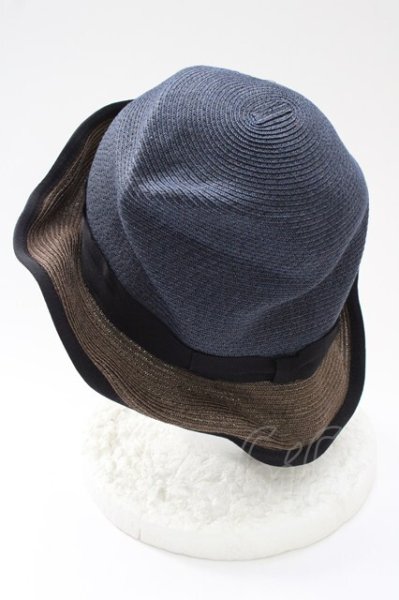 画像2: Moonage Devilment（清春） / ストローハット S ナチュラル×ブラウン T-25-10-07-046-0-za-YM-ZT134 (2)