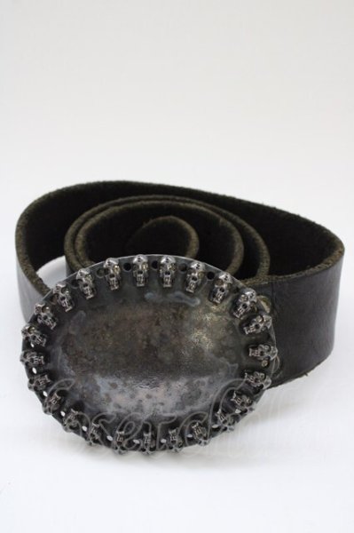 画像1: IFSIXWASNINE / JACK BELT　ベルト  ブラック T-25-10-07-047-IF-0-YM-ZT (1)