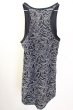 画像2: CIVARIZE / 総柄タンクトップ 44 ブラック T-25-10-07-006-CI-to-YM-ZT (2)