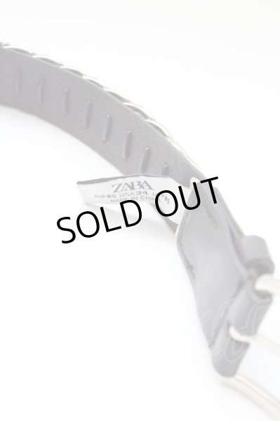 画像3: ZARA / チェーンベルト EU85 ブラックｘシルバー T-25-10-07-048-ZA-0-YM-ZT191 (3)