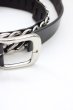 画像4: ZARA / チェーンベルト EU85 ブラックｘシルバー T-25-10-07-048-ZA-0-YM-ZT (4)