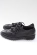 画像2: CIVARIZE / Heir フロントZIPソールシューズ 42（約26-26.5cm） ブラック T-25-10-07-050-CI-sho-YM-ZT (2)