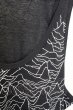画像3: CIVARIZE / 総柄タンクトップ 44 ブラック T-25-10-07-006-CI-to-YM-ZT (3)