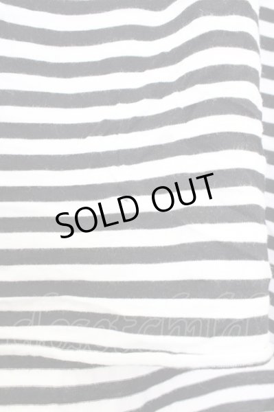 画像3: CIVARIZE / Lack　アシンメトリーロングタンクトップ 44 ブラックｘホワイト T-25-10-07-001-CI-to-YM-ZT (3)