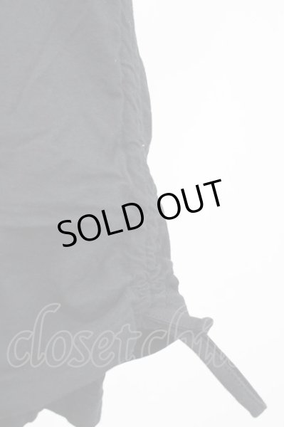 画像4: CIVARIZE / サイド脇ギャザーレイヤータンクトップ 44 ブラック T-25-10-07-007-CI-to-YM-ZT074 (4)