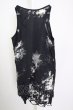 画像2: CIVARIZE / Hurt クラッシュ加工フェイクレイヤードタンクトップ 44 ブラック T-25-10-07-009-CI-to-YM-ZT (2)