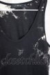 画像3: CIVARIZE / Hurt クラッシュ加工フェイクレイヤードタンクトップ 44 ブラック T-25-10-07-009-CI-to-YM-ZT (3)
