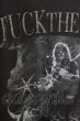 画像2: FUGA / GRAZMコラボテレコタンクトップ 44 ブラック T-25-10-07-010-FU-to-YM-ZT (2)