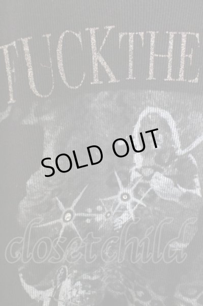 画像2: FUGA / GRAZMコラボテレコタンクトップ 44 ブラック T-25-10-07-010-FU-to-YM-ZT074 (2)