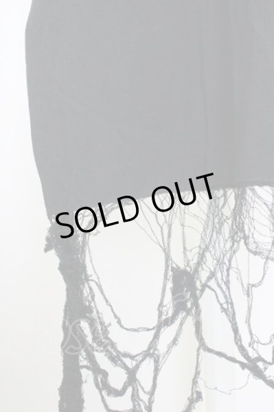 画像3: FUGA / Neuron レーザーダメージ加工デザインタンクトップ 44 ブラック T-25-10-07-011-FU-to-YM-ZT (3)