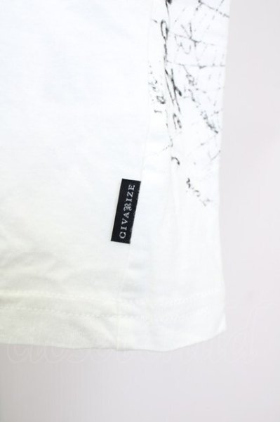 画像4: CIVARIZE / SHADOW FACE　バックレディTシャツ 44 ホワイト T-25-10-07-012-CI-ts-YM-ZT074 (4)