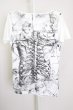 画像2: CIVARIZE / OrganaコラージュグラフィックプリントTシャツ 44 ホワイト T-25-10-07-014-CI-ts-YM-ZT (2)