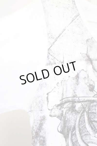 画像4: CIVARIZE / OrganaコラージュグラフィックプリントTシャツ 44 ホワイト T-25-10-07-014-CI-ts-YM-ZT074 (4)