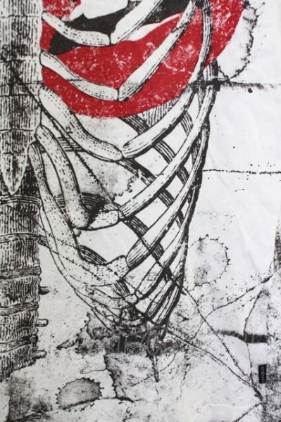 画像5: CIVARIZE / OrganaコラージュグラフィックプリントTシャツ 44 ホワイト T-25-10-07-014-CI-ts-YM-ZT074 (5)