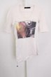 画像1: FUGA / Artist プリント変形Tシャツ 44 ピンクベージュ T-25-10-07-016-FU-ts-YM-ZT (1)