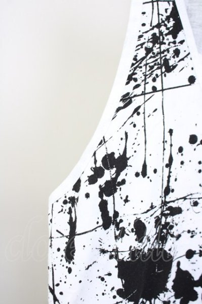 画像3: CIVARIZE / Rear総柄タンクトップ 44 ホワイト T-25-10-07-002-CI-to-YM-ZT074 (3)
