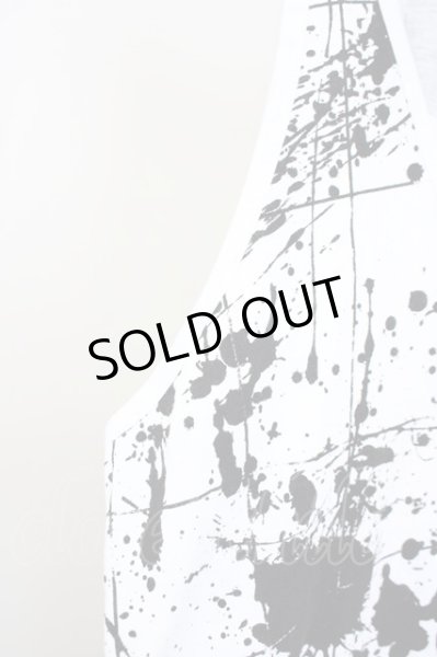 画像3: CIVARIZE / Rear総柄タンクトップ 44 ホワイト T-25-10-07-002-CI-to-YM-ZT074 (3)