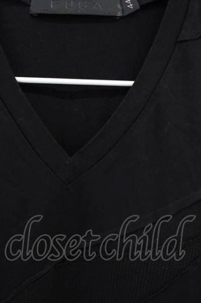 画像3: FUGA / AERIAL CLOUD Tシャツ 44 ブラック T-25-10-07-020-FU-ts-YM-ZT074 (3)