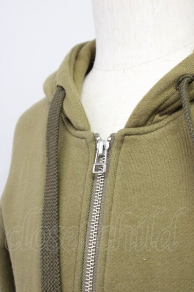 画像3: Moonage Devilment / 裏起毛パーカー 44 カーキ T-25-10-30-020-Mo-to-YM-ZT (3)