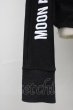 画像5: Moonage Devilment / Embroidery Over Asymmetry Hoody パーカー 44 ブラック T-25-10-30-021-Mo-to-YM-ZT (5)