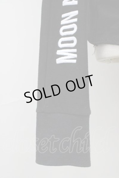 画像5: Moonage Devilment / Embroidery Over Asymmetry Hoody パーカー 44 ブラック T-25-10-30-021-Mo-to-YM-ZT (5)