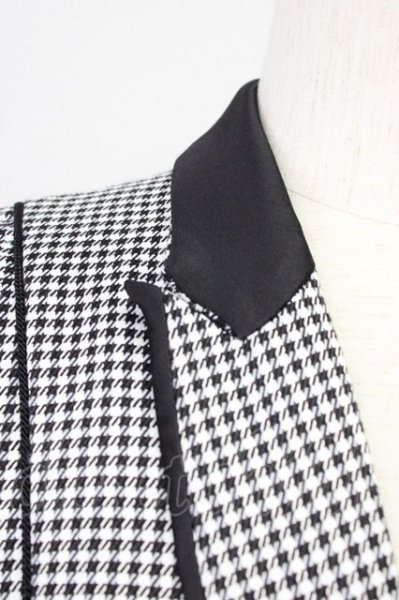 画像5: CIVARIZE / Bishop切り替えパイピングTRストレッチテーラードジャケット 46 ブラックxホワイト T-25-10-30-022-CI-ja-YM-ZT (5)