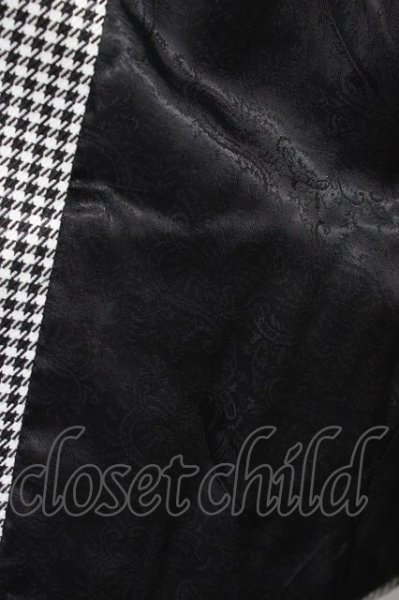 画像9: CIVARIZE / Bishop切り替えパイピングTRストレッチテーラードジャケット 46 ブラックxホワイト T-25-10-30-022-CI-ja-YM-ZT (9)