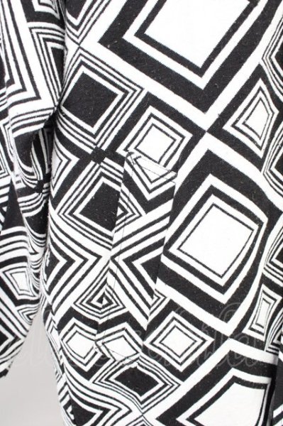 画像5: NO ID. BLACK / ゴブランJQ×CNツイルリバーシブルステンカラーコート ONE ホワイト T-25-10-30-025-NO-ou-YM-ZT (5)