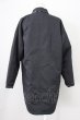画像9: NO ID. BLACK / ゴブランJQ×CNツイルリバーシブルステンカラーコート ONE ホワイト T-25-10-30-025-NO-ou-YM-ZT (9)