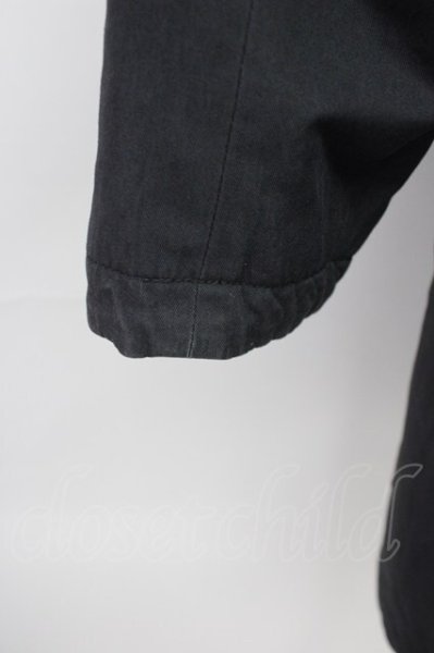 画像12: NO ID. BLACK / ゴブランJQ×CNツイルリバーシブルステンカラーコート ONE ホワイト T-25-10-30-025-NO-ou-YM-ZT (12)