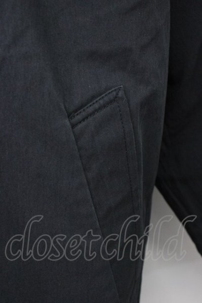 画像13: NO ID. BLACK / ゴブランJQ×CNツイルリバーシブルステンカラーコート ONE ホワイト T-25-10-30-025-NO-ou-YM-ZT (13)