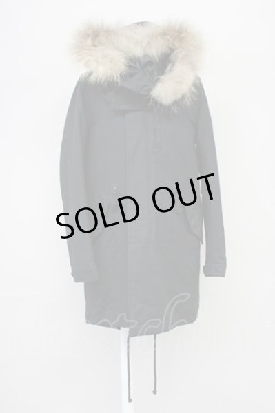 画像1: God of Roses / チャイニーズラクーンバックプリントモッズコート  ブラック T-25-10-30-028-Go-ou-YM-ZT (1)