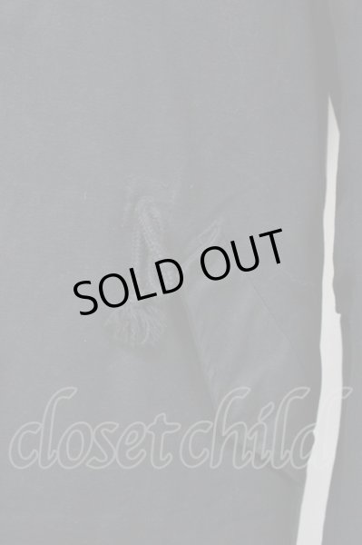 画像4: God of Roses / チャイニーズラクーンバックプリントモッズコート  ブラック T-25-10-30-028-Go-ou-YM-ZT (4)